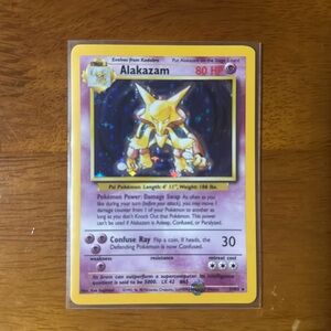 Alakazam Pokemon Card Base Set